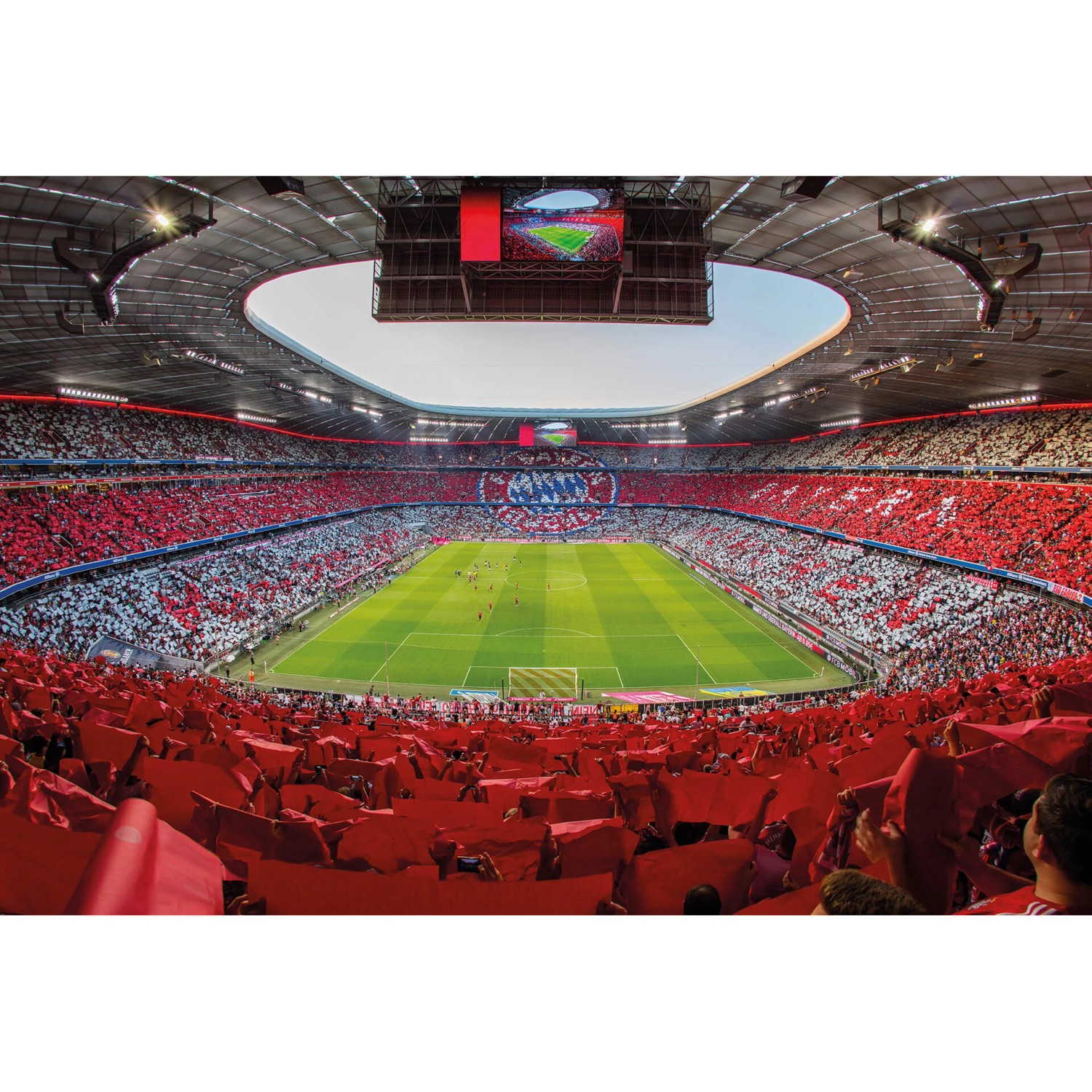 Erfurt Fototapete Vlies FC Bayern Choreo 384 cm x 260 cm