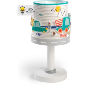 Dalber Tischlampe LED Nachtlicht für Kinder Flugzeuge und Autos