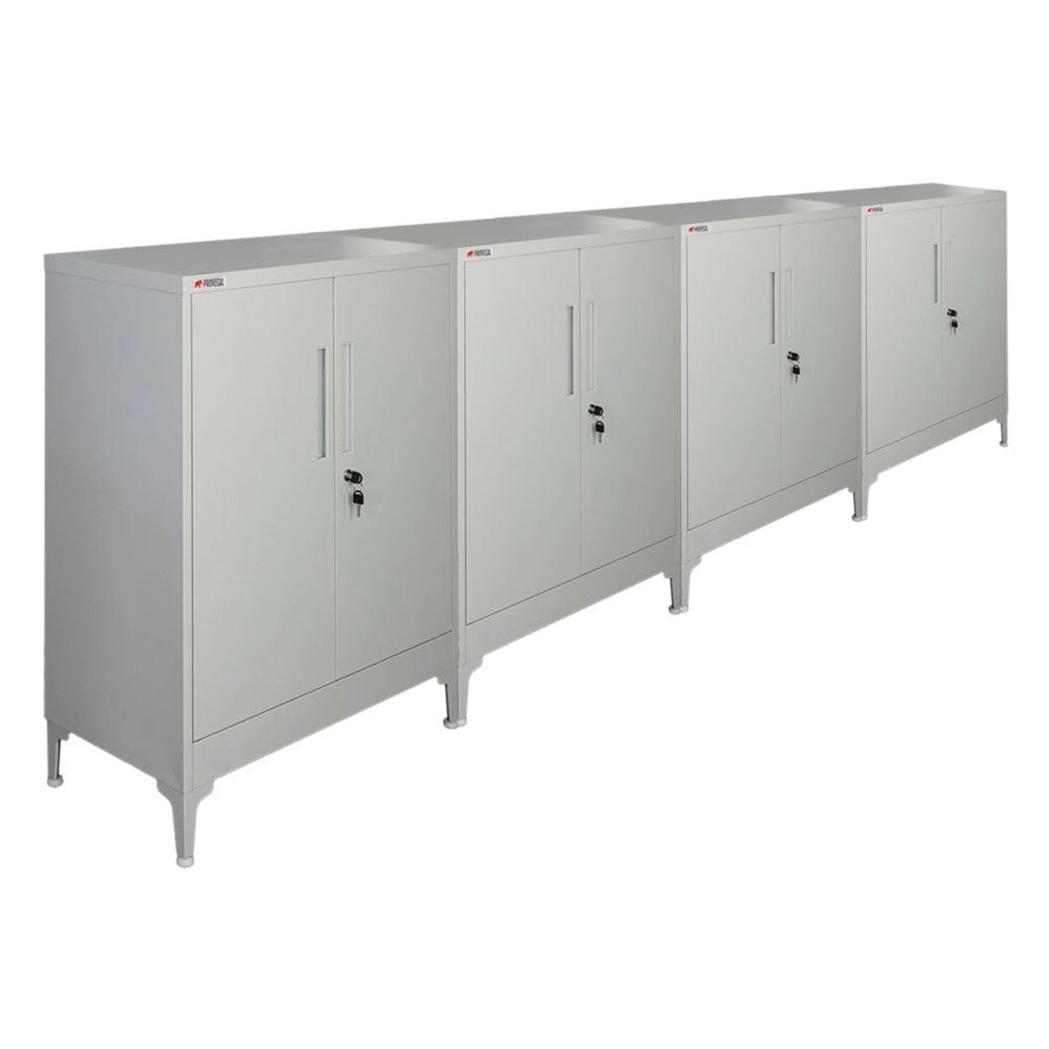 PROREGAL MegaDeal 4x Flügeltürenschrank ELEPHANT Mit Beinen & 2 Türen Absch günstig online kaufen
