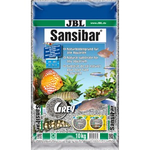 JBL Sansibar Grau, 10kg Aquarium Bodengrund für Süß- und Meerwasser.