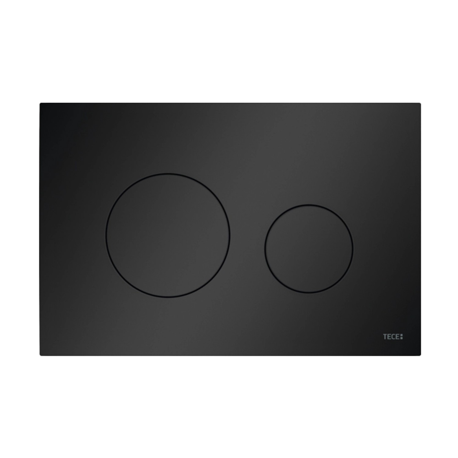 Bad Land WC SET Vorwandelement TECEbase + Toilette ROLO Schwarz + Platte Rund in Schwarz_2