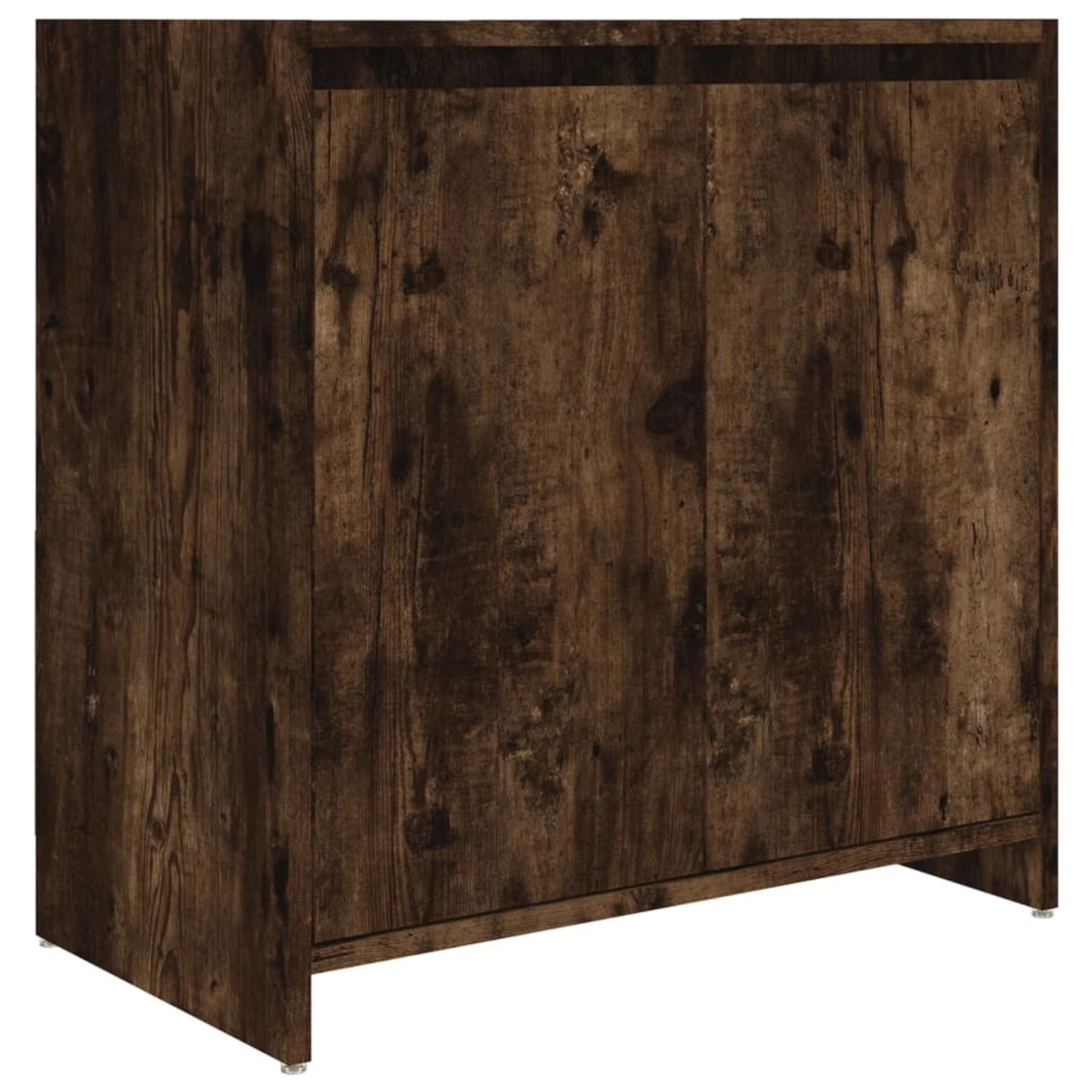 vidaXL Badschrank Räuchereiche 60x33x61 cm Holzwerkstoff