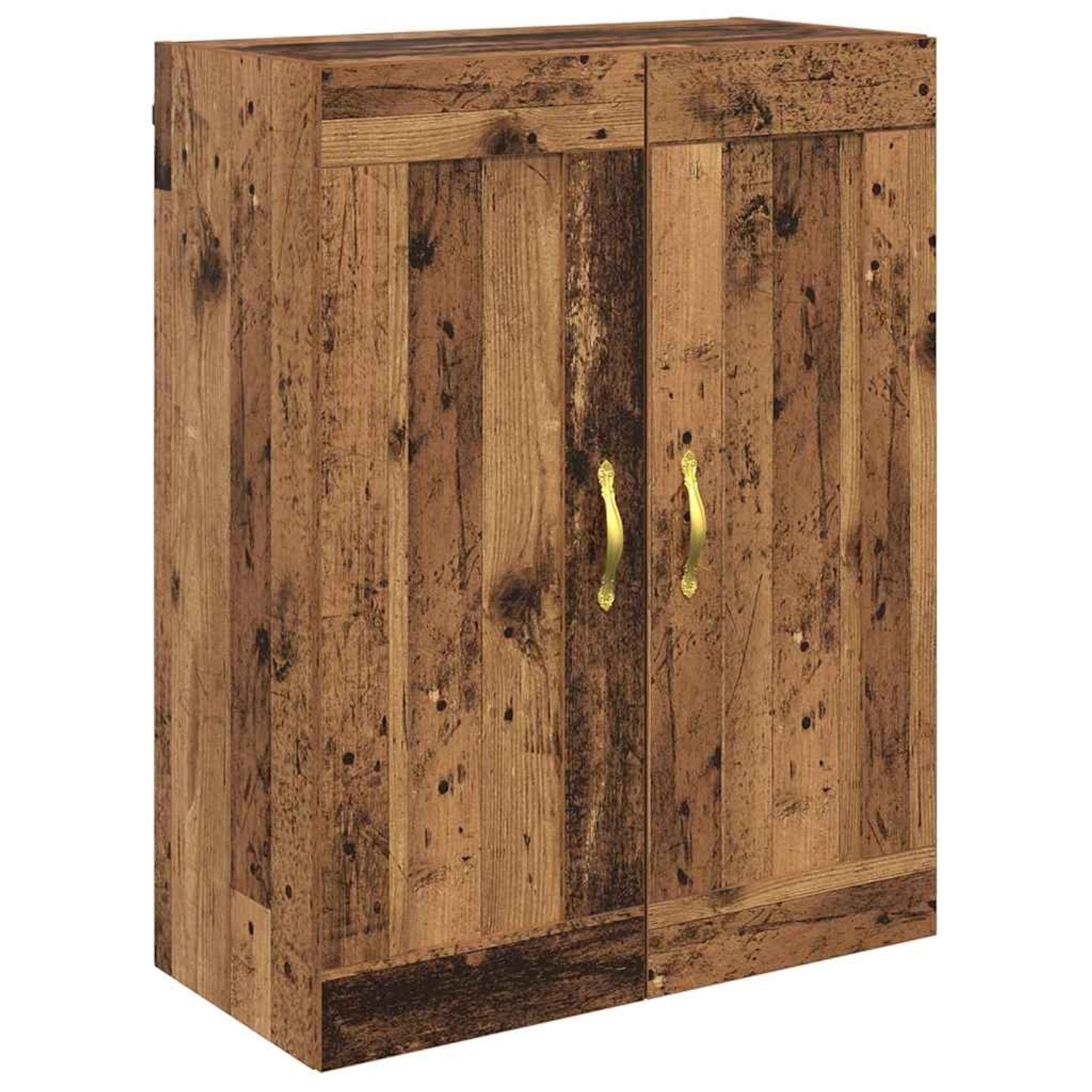 vidaXL Wandschrank Altholz 69,5 x 34 x 90 cm Holzwerkstoff 882750 günstig online kaufen