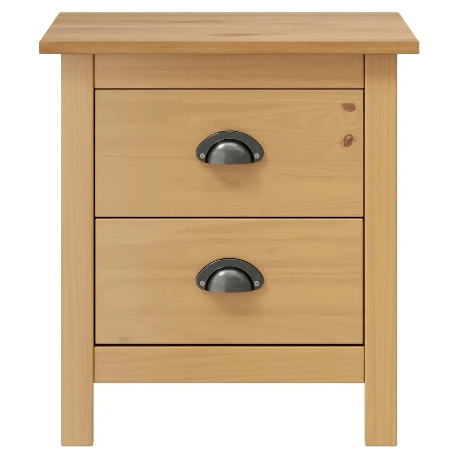 vidaXL Nachttisch Hill 46x35x49,5 cm Massivholz Kiefer 288903_2