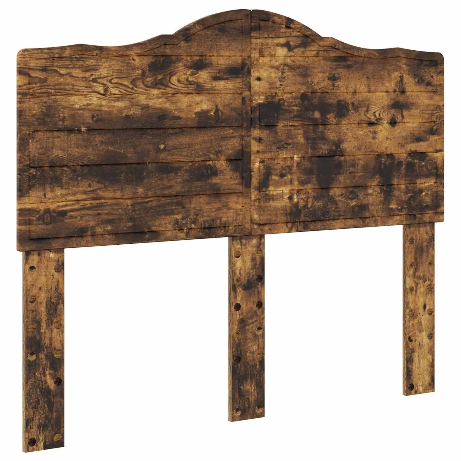 vidaXL Kopfteil mit Kopfteil Geräucherte Eiche 135 cm Holzwerkstoff 888017