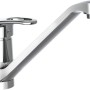 Schütte Design-Spültischarmatur Grande Chrom, Einhebelmischer mit schwenkbarem Auslauf.