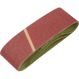 LUX Schleifband Classic, 75x533 mm, K40, für Bandschleifer. Zum Schleifen von Holz und Metall.