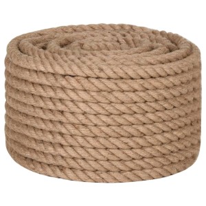 vidaXL Seil 100% Jute 20 mm 50 m 91276