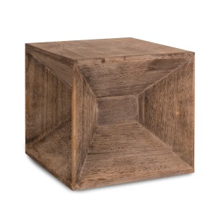 Homestyle4u Hocker Beistelltisch Holz Nachttisch