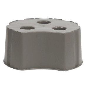 Grauer Garantia Regentonnen Unterstand für die Regentonne Lanzarote.