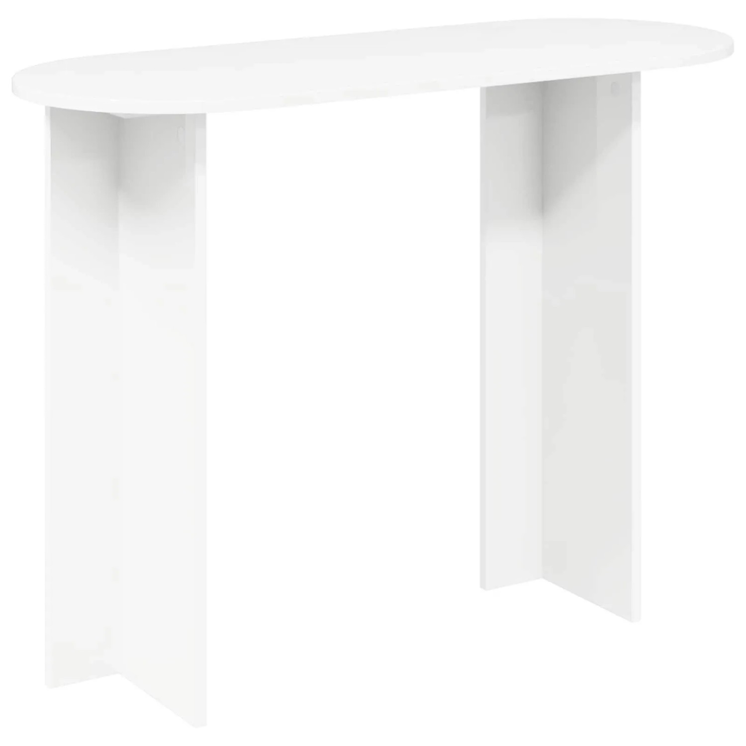 vidaXL Konsolentisch Weiß 100 x 39,5 x 75 cm Holzwerkstoff 8001149