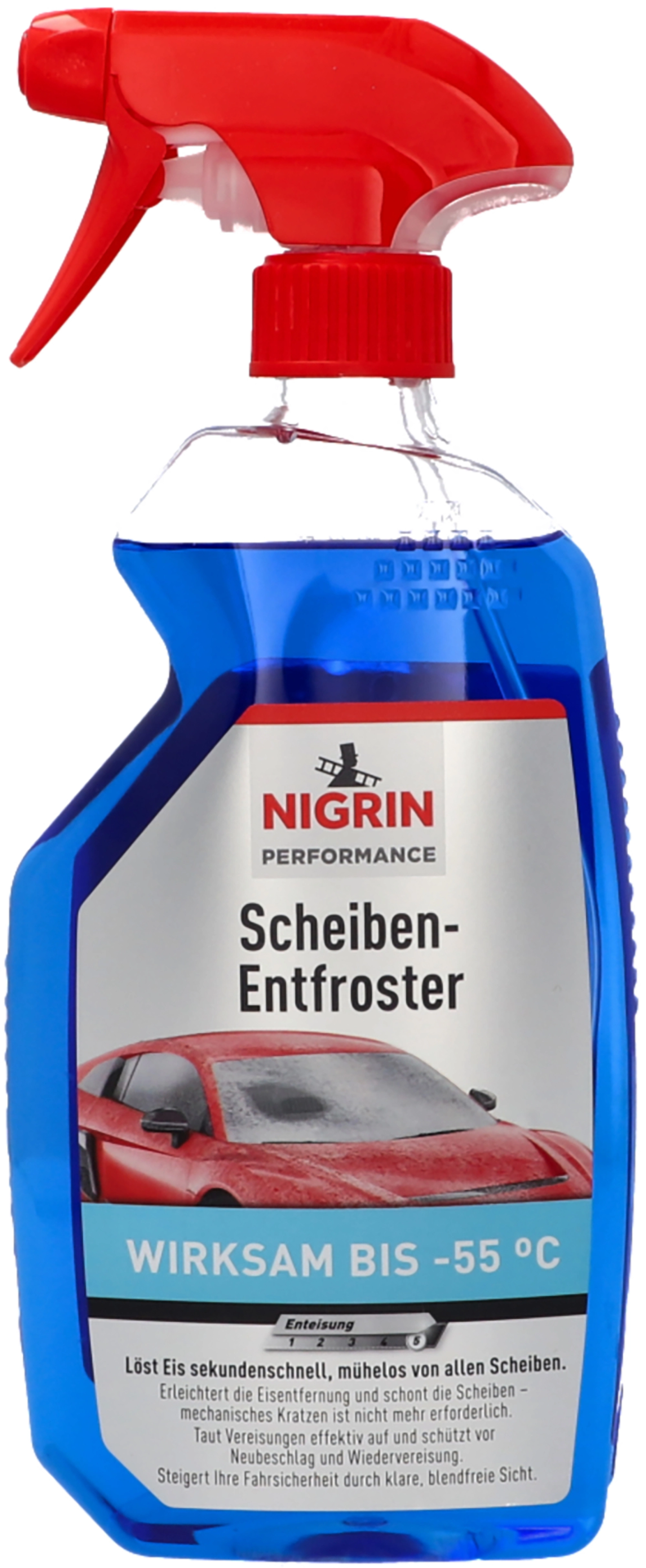 Nigrin Scheiben-Entfroster Pumpzersträuber Türkis 500 ml