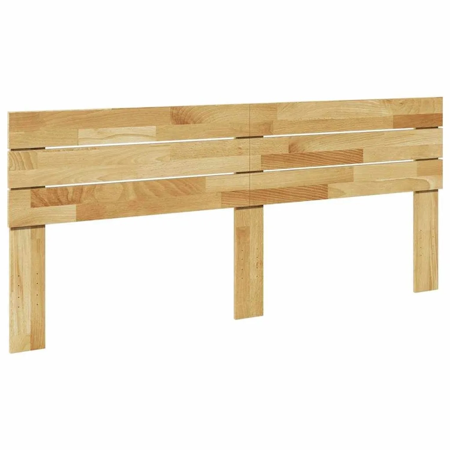 vidaXL Kopfteil 200 cm Massivholz Eiche 851983