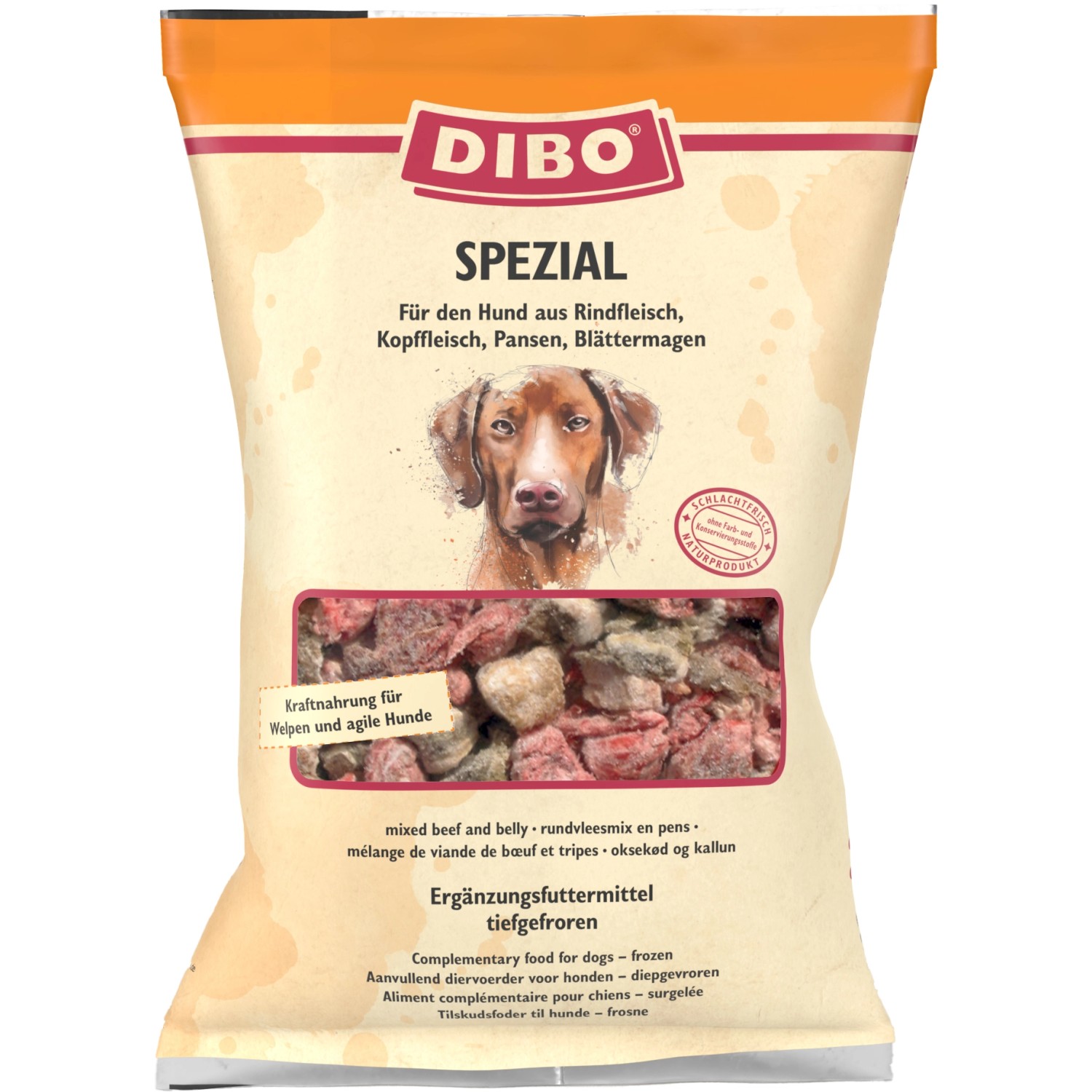 Dibo Hunde-Barf- und Frostfutter Spezial 2 kg
