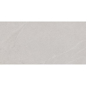 Feinsteinzeug Bodenfliese Burlington, 60x30 cm, matte Oberfläche in Ivory, Natursteinoptik.