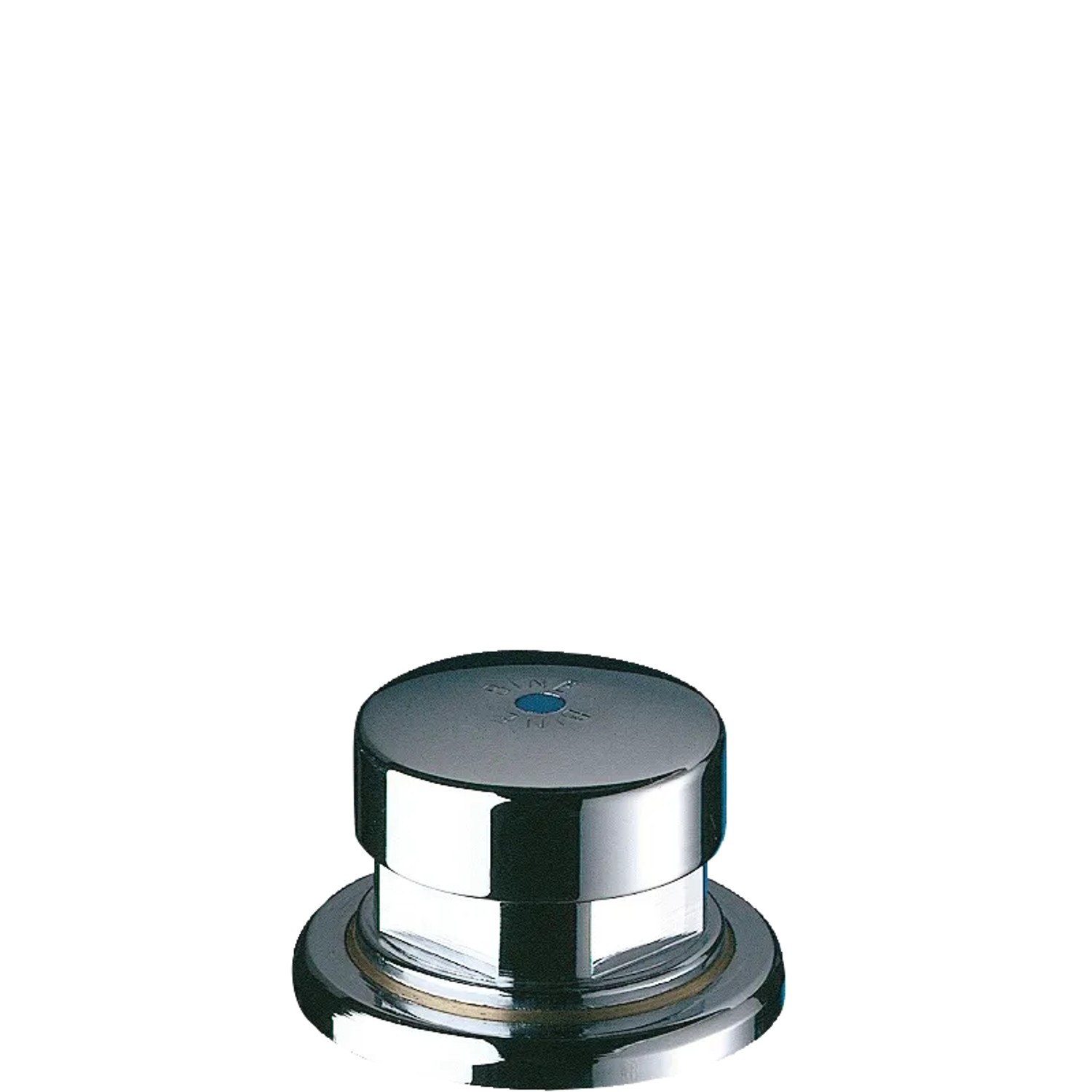 Delabie Druckknopfbetätigung für Trinksprudler, Rilsanschluss 4x6 mm, Chrom