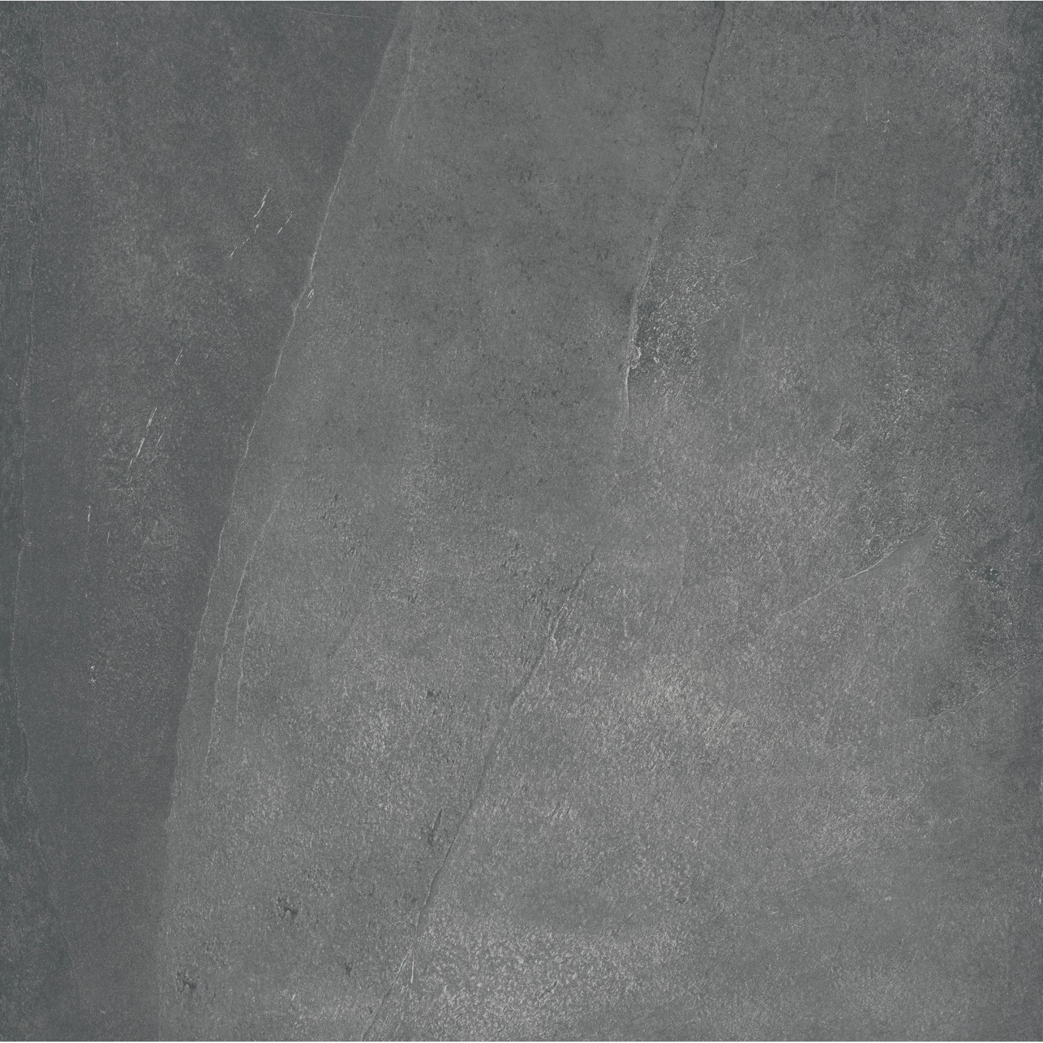 Terrassenplatte Feinsteinzeug Ardesia Schwarz, 60x60 cm, Natursteinoptik.