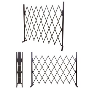 MCW Absperrgitter B34, flexibel ausziehbar von 28-200cm, ideal als Gartenzaun.