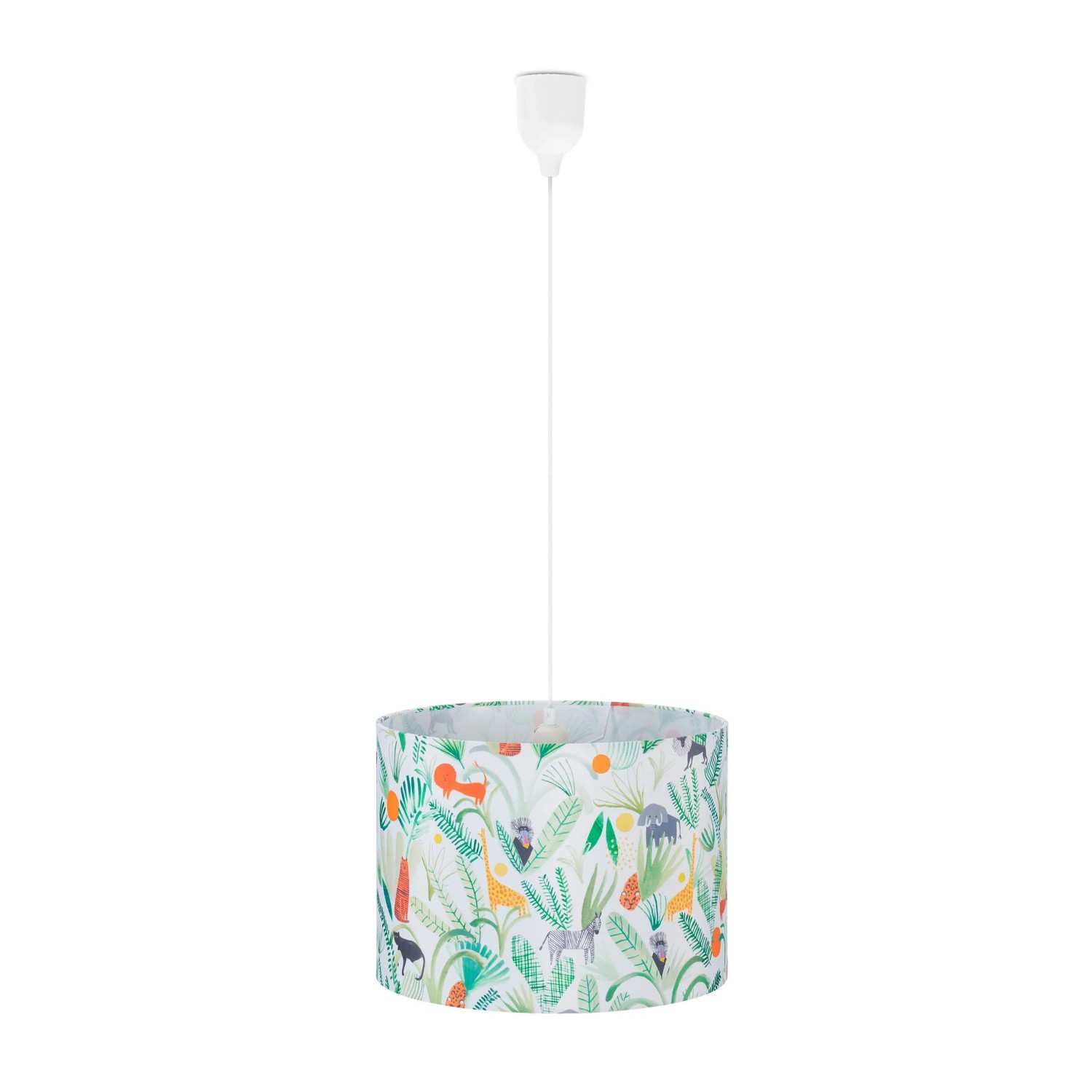 Relaxdays Kinderzimmerlampe Kunststoff Bunt Höhenverstellbar 140 cm x 35 cm 0,6 kg