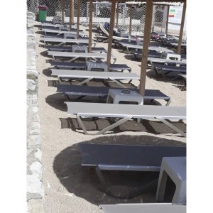 Papatya Liegestuhl Wave  Anthrazitgrau 22 Material Anthrazitgrau 05700
