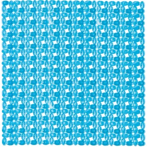 Türkisfarbene Kleine Wolke Duscheinlage Ivy, 54x54 cm, für mehr Sicherheit im Bad.