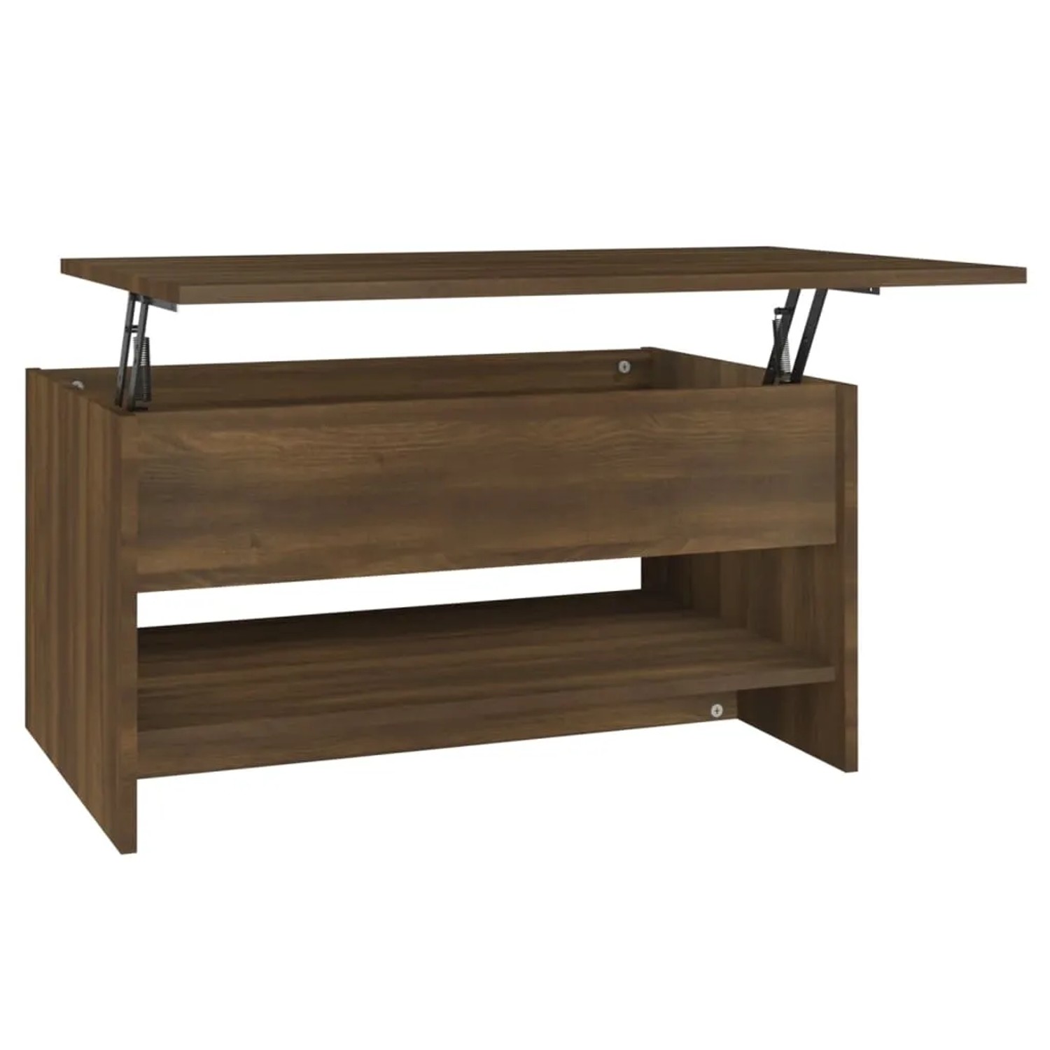 vidaXL Couchtisch Braun Eichen-Optik 80x50x40 cm Holzwerkstoff 819298