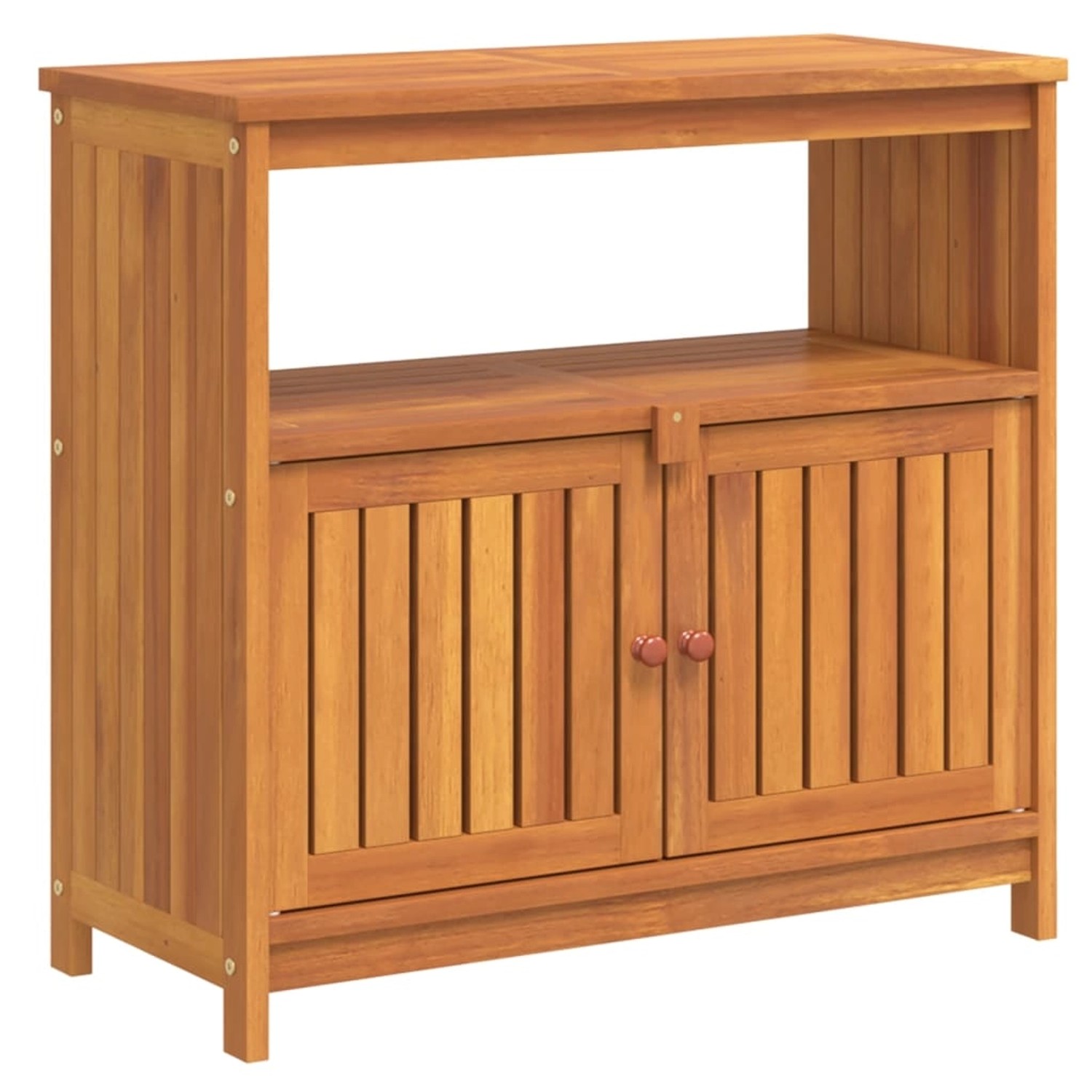 vidaXL Garten-Konsolentisch 80x35x75 cm Massivholz Akazie 319696 günstig online kaufen