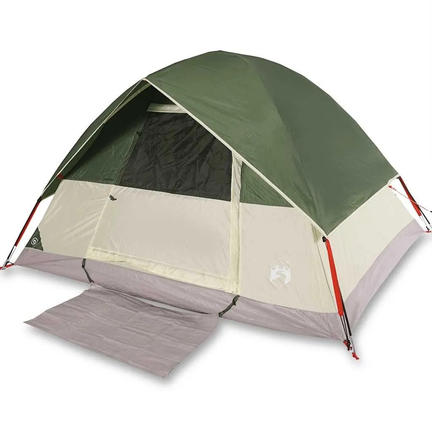 Furnicato Campingzelt Kuppelzelt Grün 213 X 213 X 132 Cm