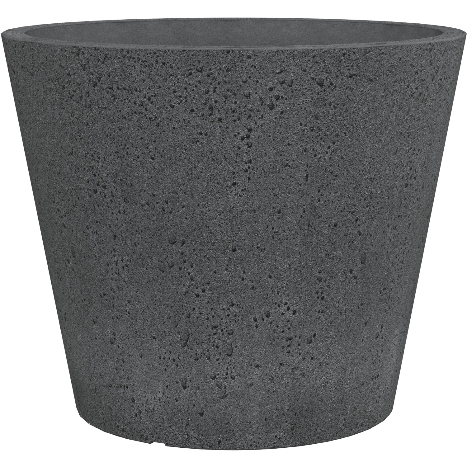 Scheurich Pflanzgefäß C-Cone Ø 47 cm Stony Black günstig online kaufen