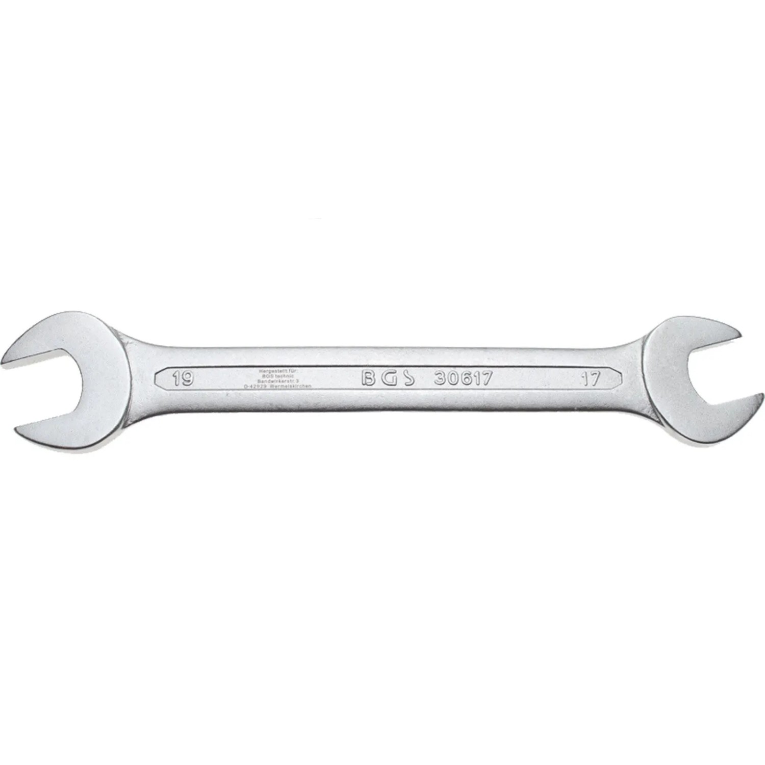 BGS Doppel Maulschlüssel SW 17X19 Mm 30617