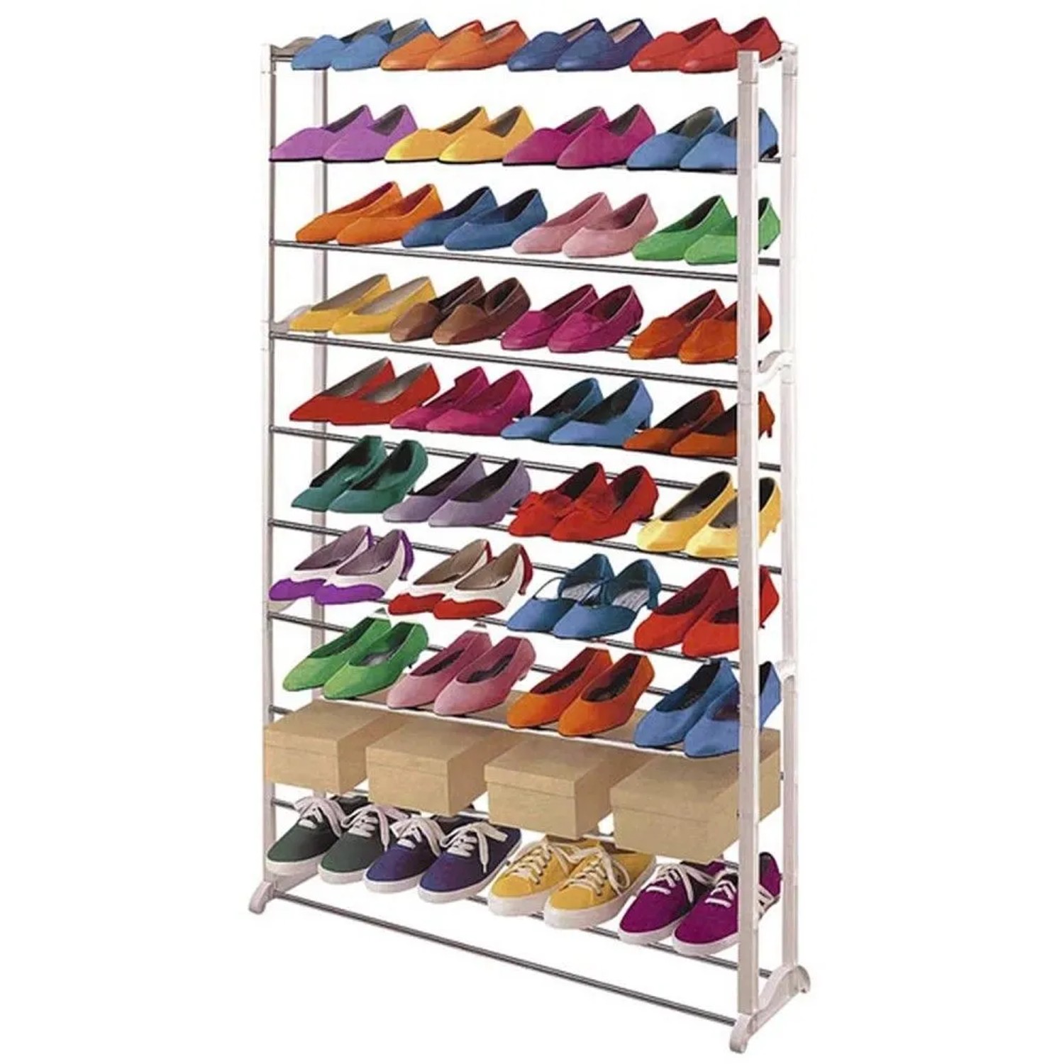 MCW Schuhregal 40 Paar Schuhe