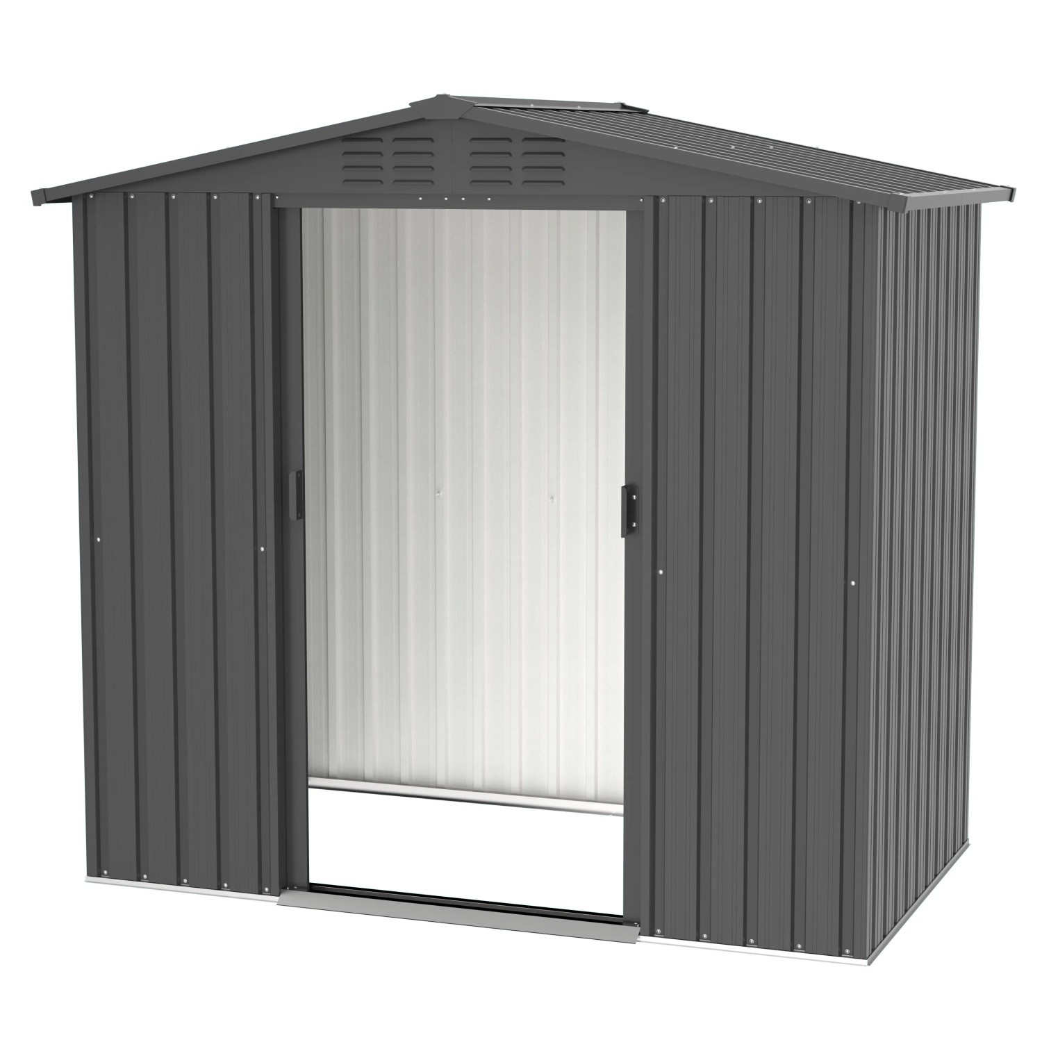 Tepro Gartenhaus Metall Flex Shed 201,8 x 182,5 x 118,6 cm Anthrazit kaufen bei OBI