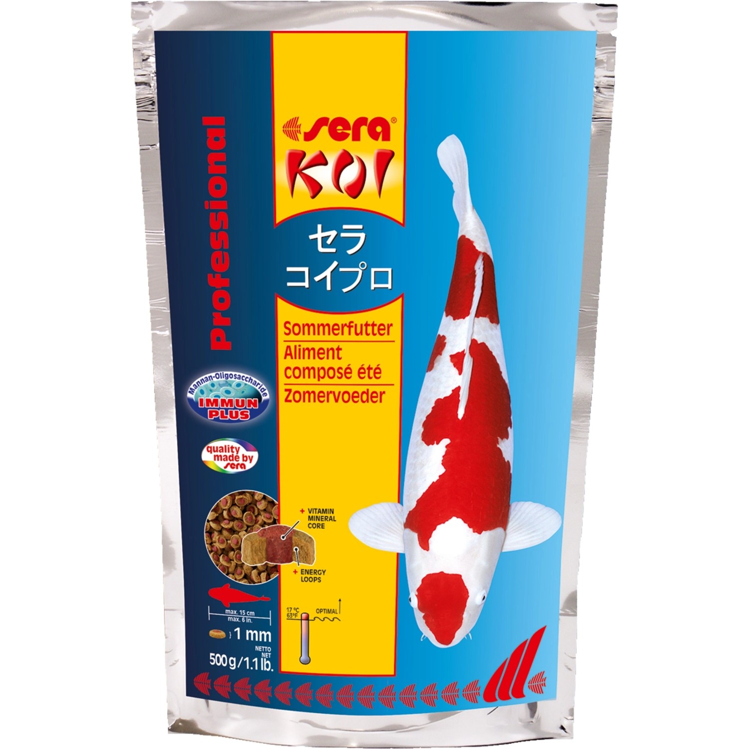 Sera TeichFischfutter Koi Professional Sommerfutter 500 g kaufen bei OBI