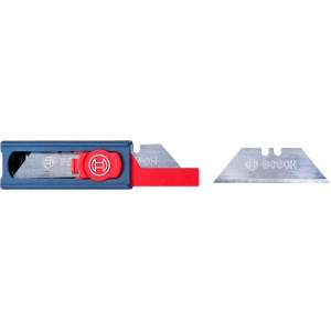 Bosch Professional Ersatzklingen-Set mit 10 Trapezklingen für Klappmesser.
