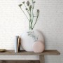 ESTAhome Tapete Handgeschriebene Lateinische Blumennamen Silber 53 Cm X 1005 Cm 128031_3