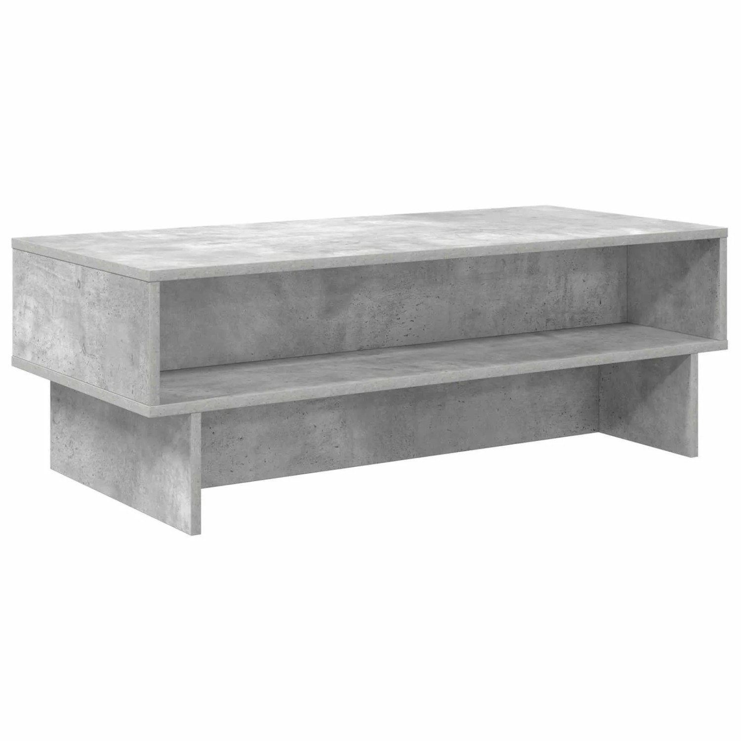 vidaXL Couchtisch Beton Grau 100 x 46 x 35 cm Holzwerkstoff 8000239 günstig online kaufen