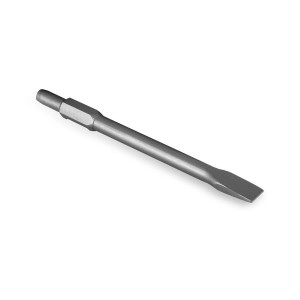 EBERTH Flachmeißel 390mm mit SDS HEX Aufnahme für Baumaschinen.