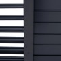 Detailansicht der grauen, bioklimatischen Cazeboo Piana Pergola (4x3m) mit Lamellen.