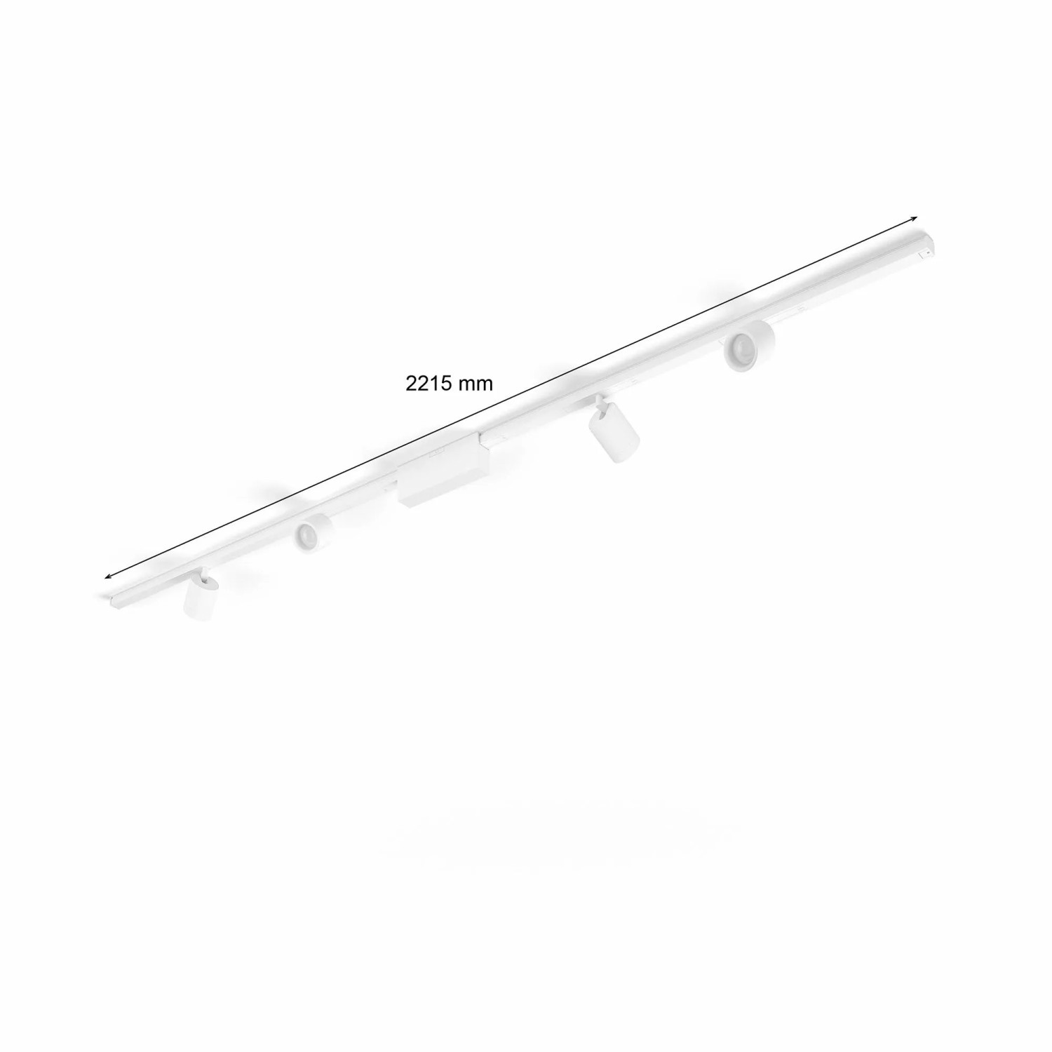 Philips Hue LED-Deckenleuchte Perifo Schienensystem 4 Spots Weiß_12