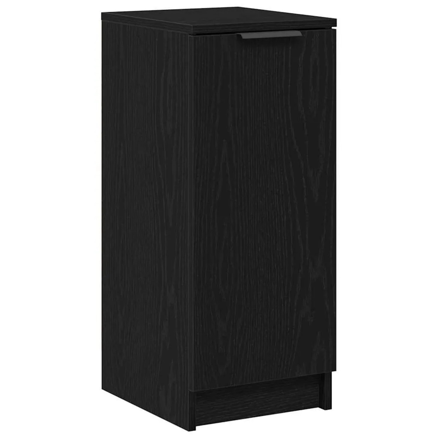 vidaXL Schuhschrank mit Regal Schwarz Eichen-Optik 29,5 x 35 x 70 cm 862778