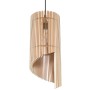 Moderne Hängeleuchte Alexia von Sollux Lighting aus Holz, skandinavisches Design für Lampen & Leuchten.