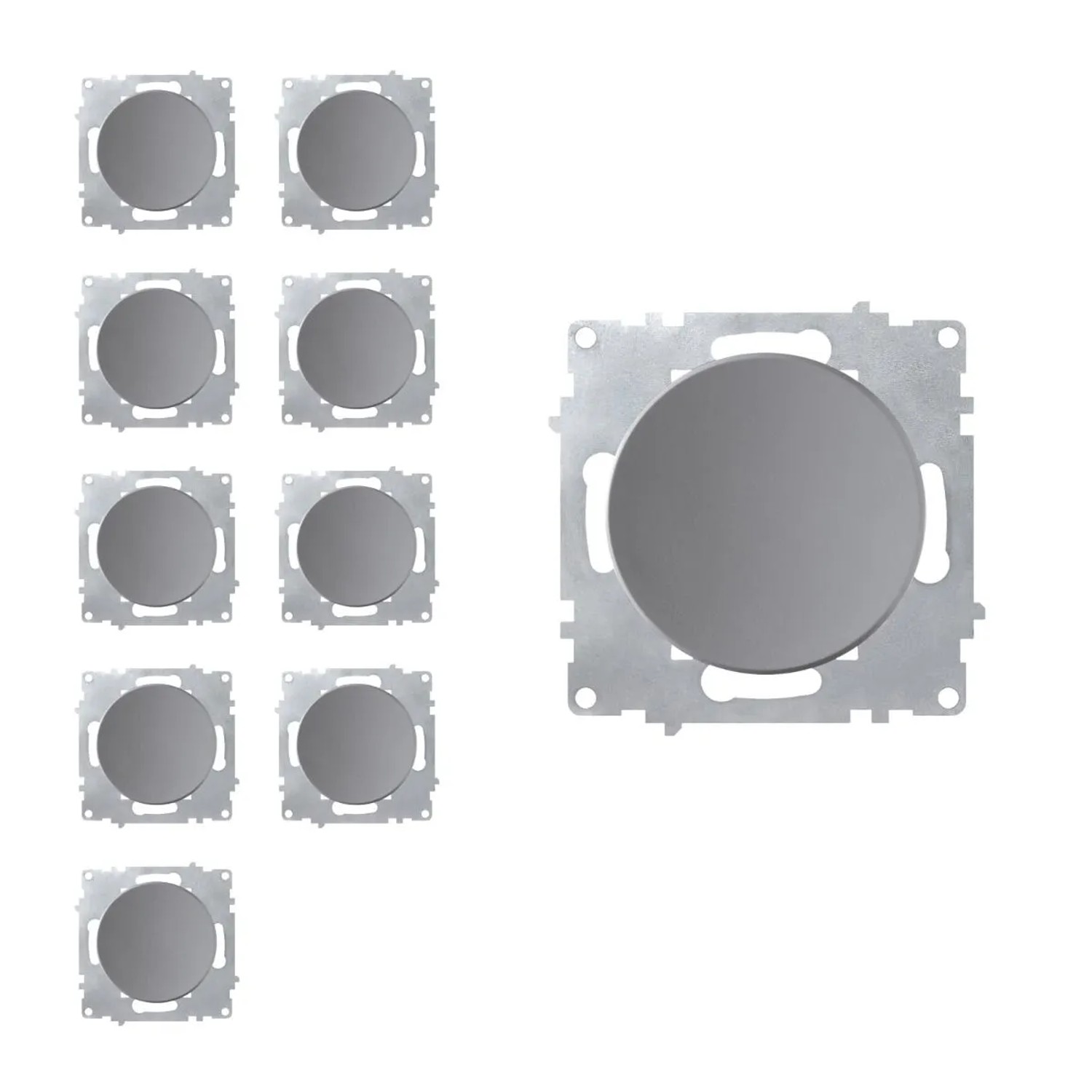 OneKeyElectro 10x Ein Aus Lichtschalter Set Beige