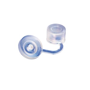 Dichtscheiben und Kappen mit Schaft, 100er Set für Kunststoffbedachung.