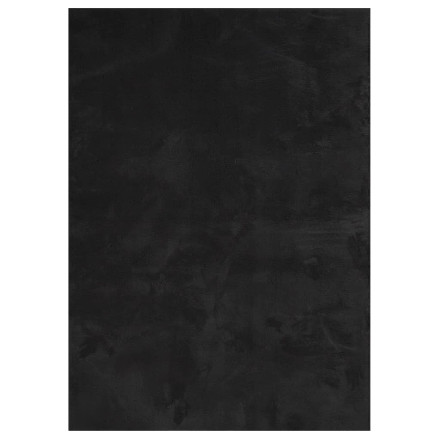 vidaXL Teppich Huarte Kurzflor Weich Und Waschbar Schwarz 120x170 Cm 193131 günstig online kaufen