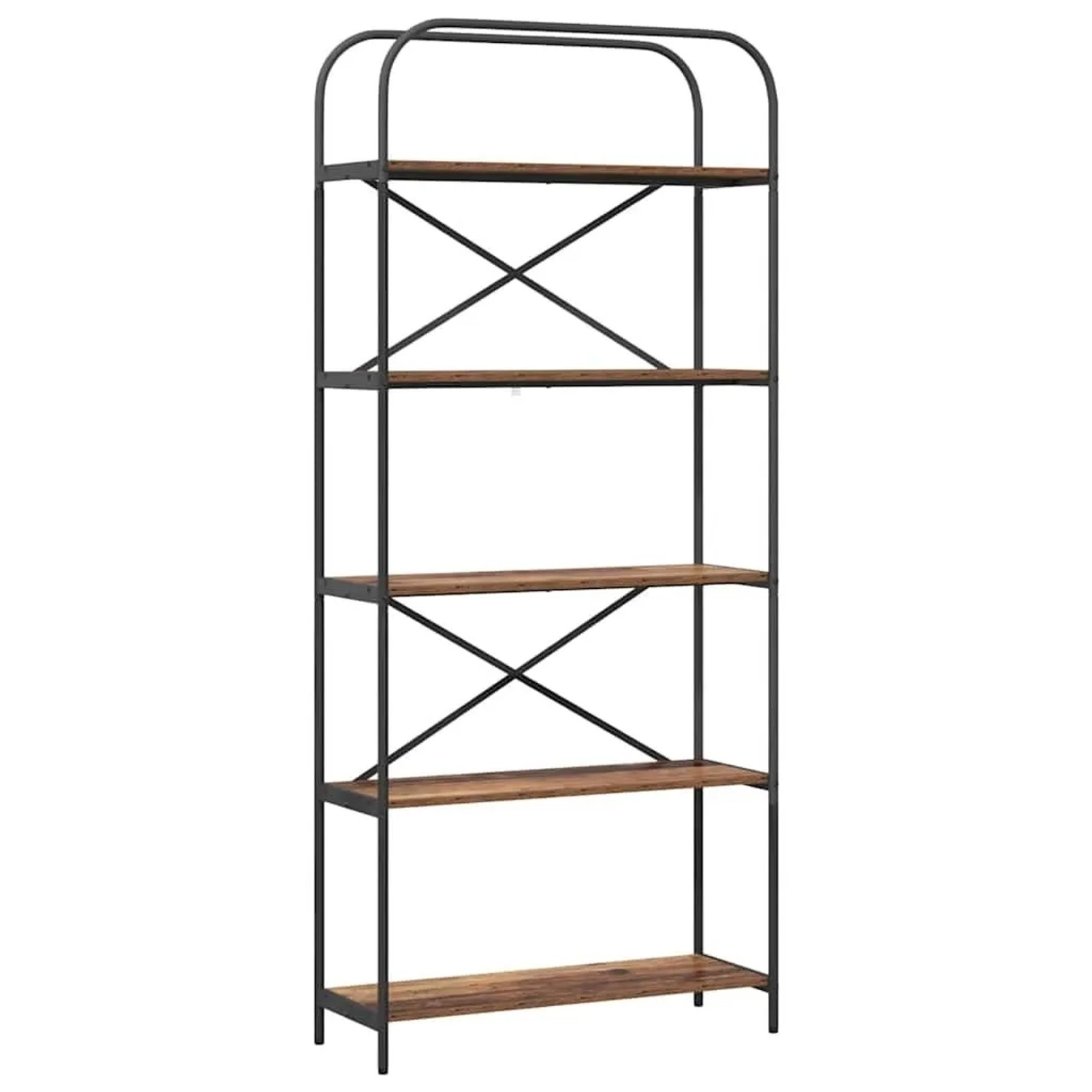 vidaXL Bücherregal Altholz 80 x 30 x 183 cm Holzwerkstoff 879837 günstig online kaufen