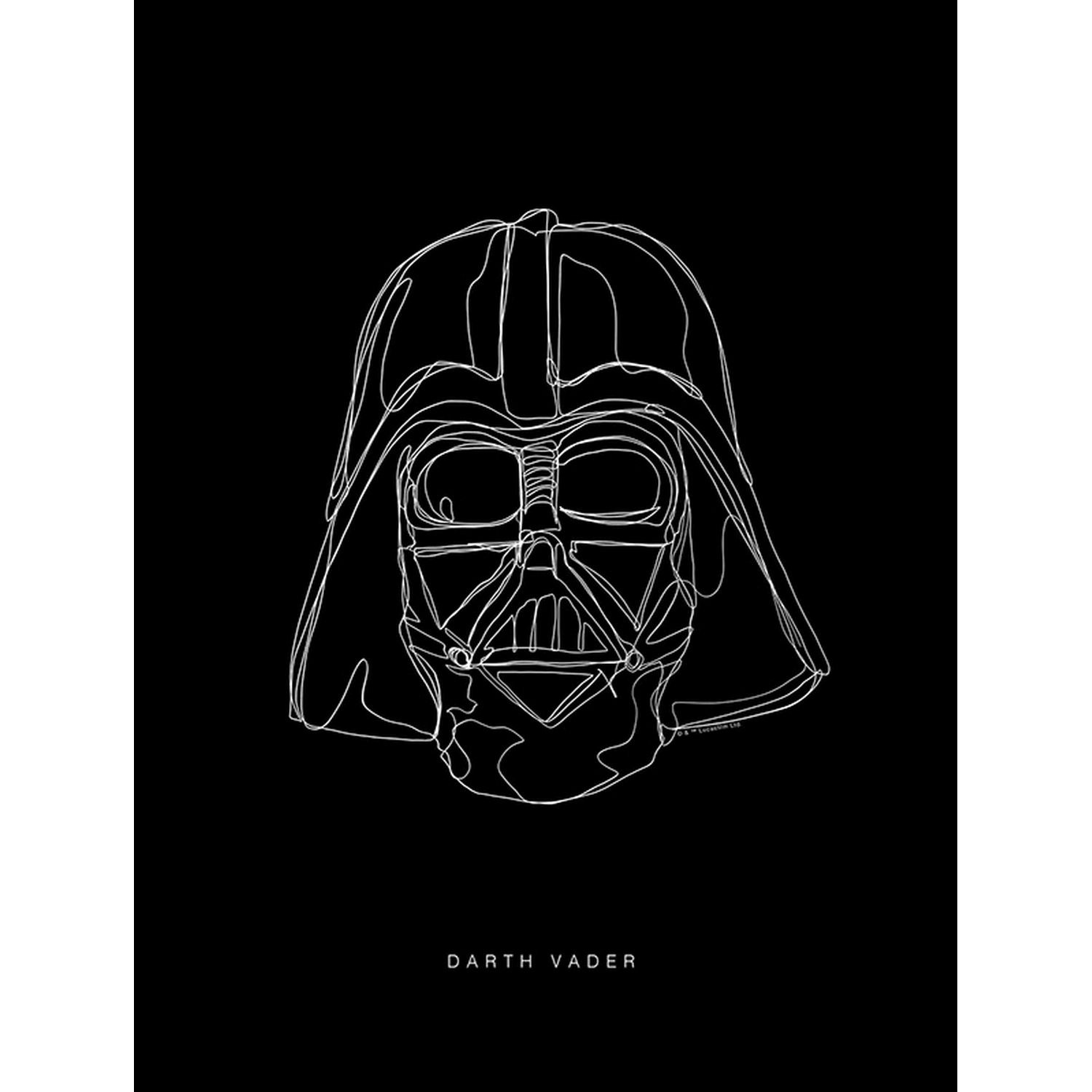 Komar Wandbild Star Wars Vader 30 x 40 cm günstig online kaufen