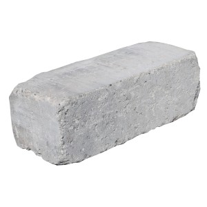 EHL Antik-Palisade Verona-Light Muschelkalk, 12x14x36cm, für rustikale Gartengestaltung.