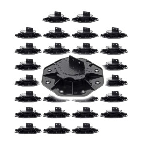 Xpotool Set 30X Stelzlager Terrassen 2700Kg 18-28Mm Stellfüße Höhenverstellbar