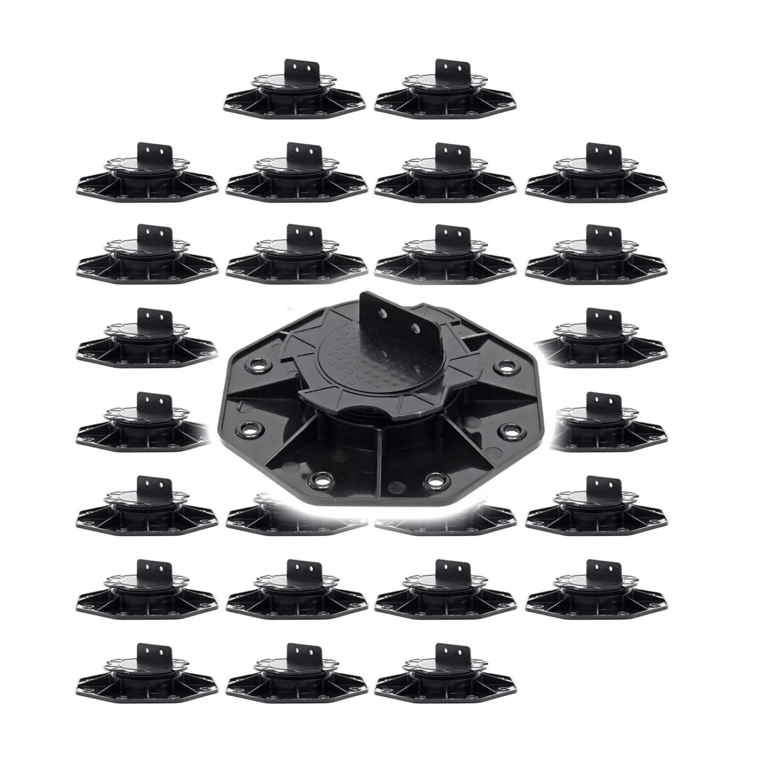Xpotool Set 30X Stelzlager Terrassen 2700Kg 18-28Mm Stellfüße Höhenverstellbar
