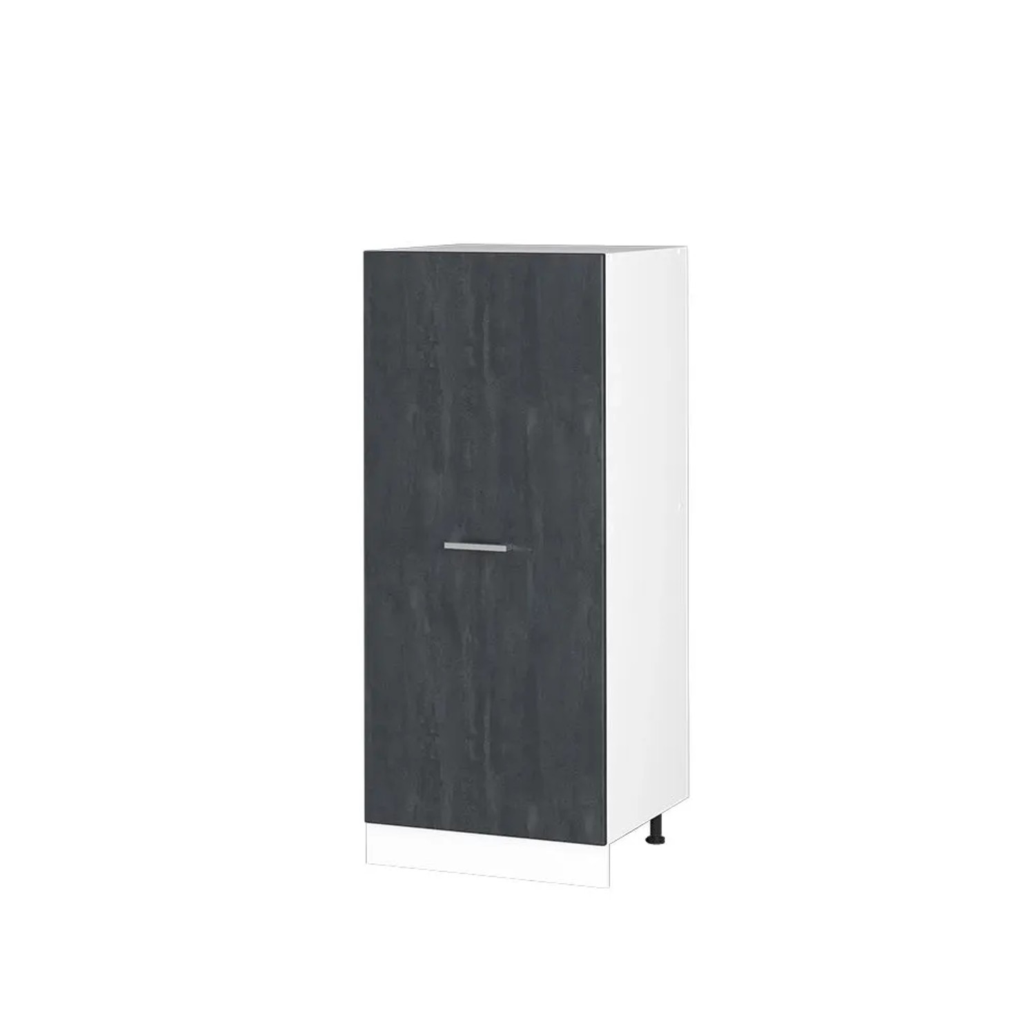 Vicco Vorratsschrank R-Line Schwarz Beton 60 x 143 Opt2